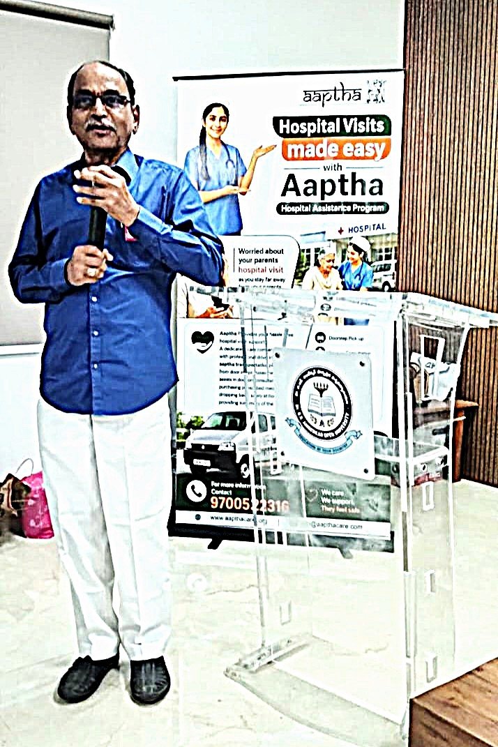 Dr. Jayanth Kumar Garu President of Senior Citizen Association Presidenting Talk Show on 6th September 2026.jpeg